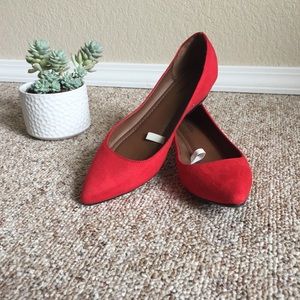 Merona Red Flats